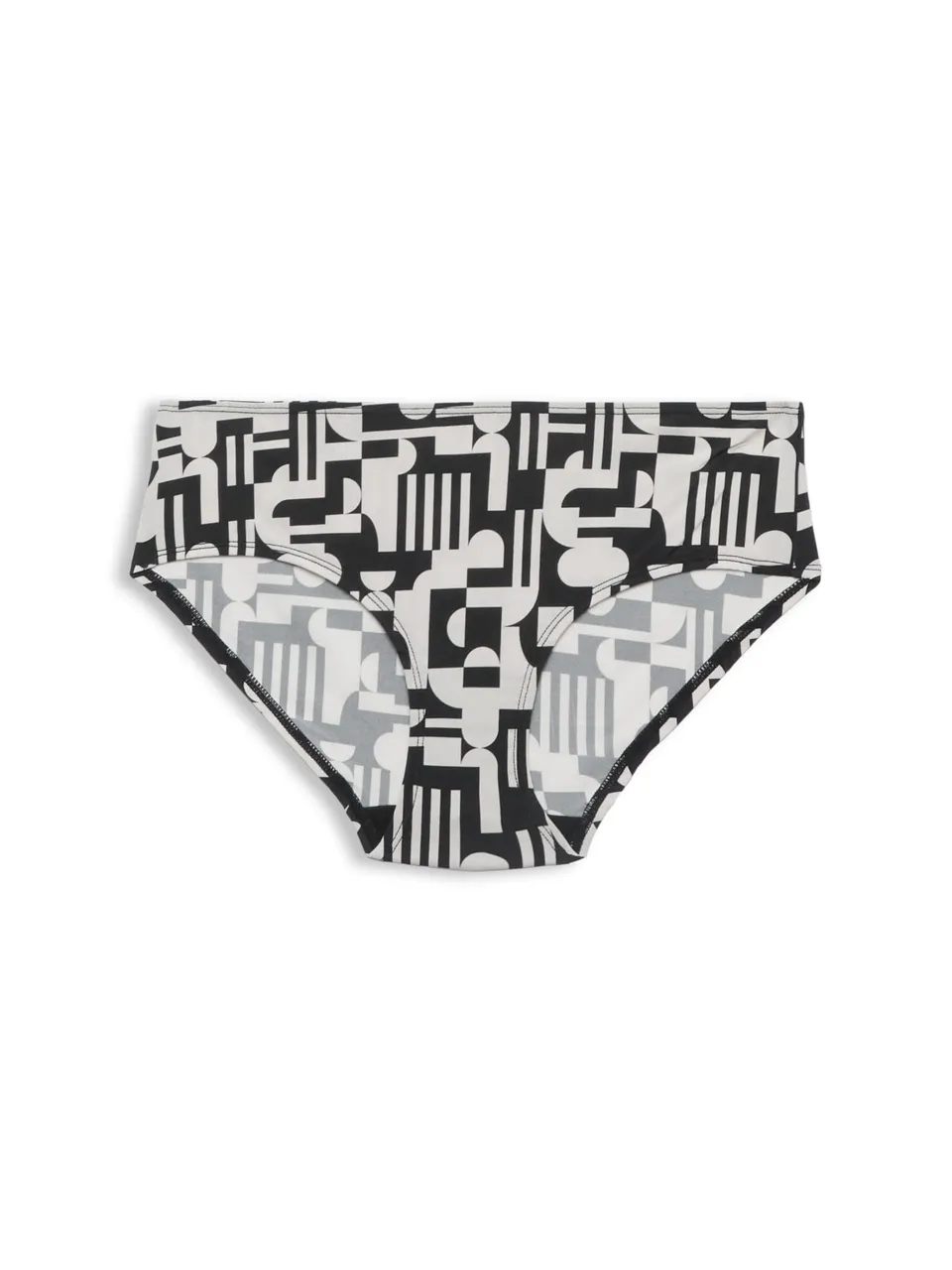 esprit-modern-print-rcs-shorts-f-r-damen-bedruckte-shorts-aus-recyceltem-materia image 1
