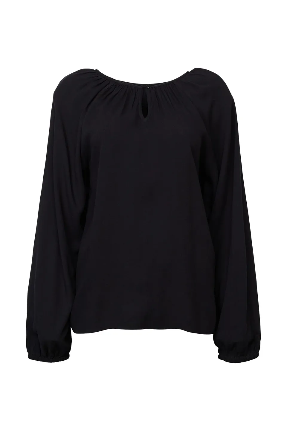 esprit-083cc1f301-damen-bluse-klassische-markenbluse-f-r-b-ro-und-alltag image 1