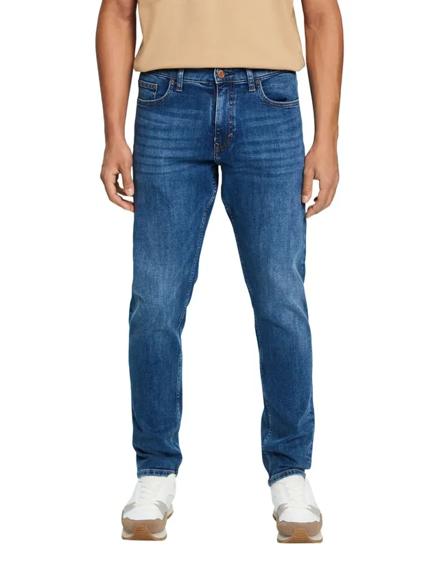 esprit-herren-basic-organic-cotton-jeans-aus-bio-baumwolle image 1