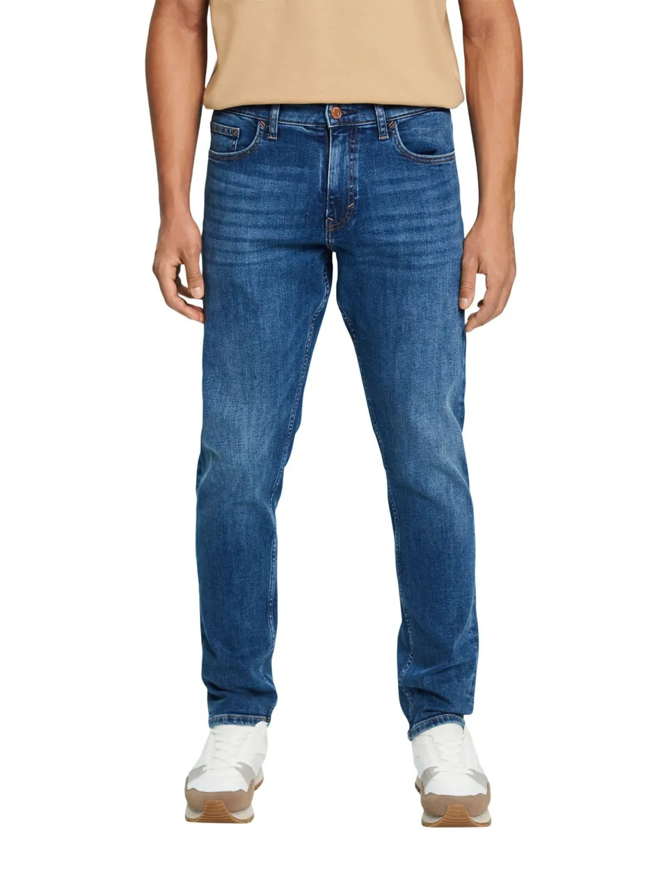 esprit-herren-basic-organic-cotton-jeans-aus-bio-baumwolle image 1