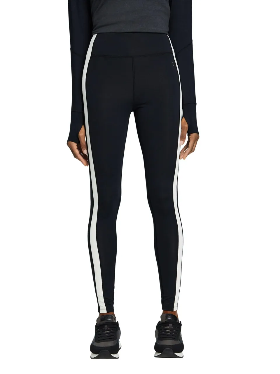 esprit-damen-trainingshose-103ei1b304-bequeme-sport-und-freizeithose-mit-pflegel image 1