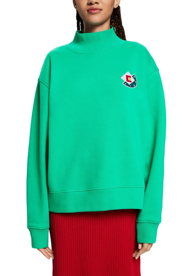 esprit-damen-sweatshirt-103ee1j306-klassisches-damen-sweatshirt-mit-entspannter- image 1