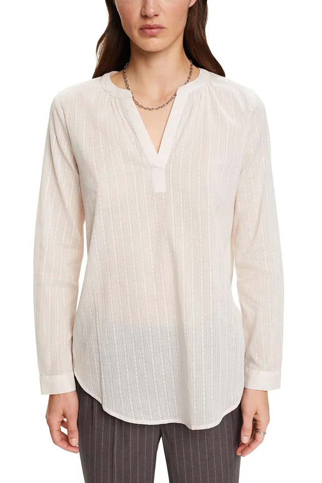 esprit-993ee1f303-damen-bluse-zeitloses-design-komfortable-passform-vielseitig-k image 1