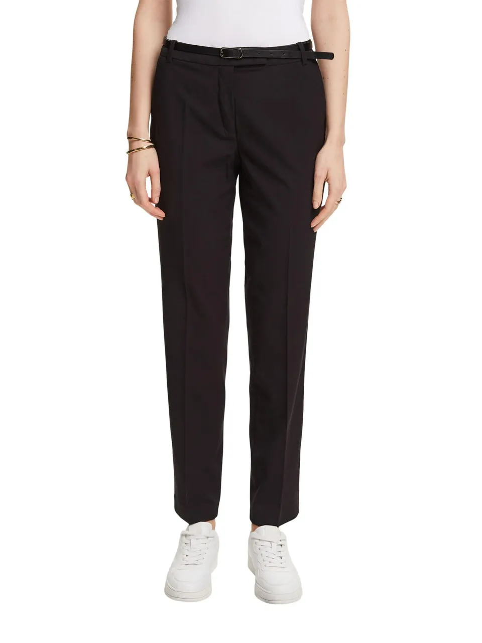 esprit-damen-klassische-business-hose-schlichte-bundfaltenhose-f-rs-b-ro image 1