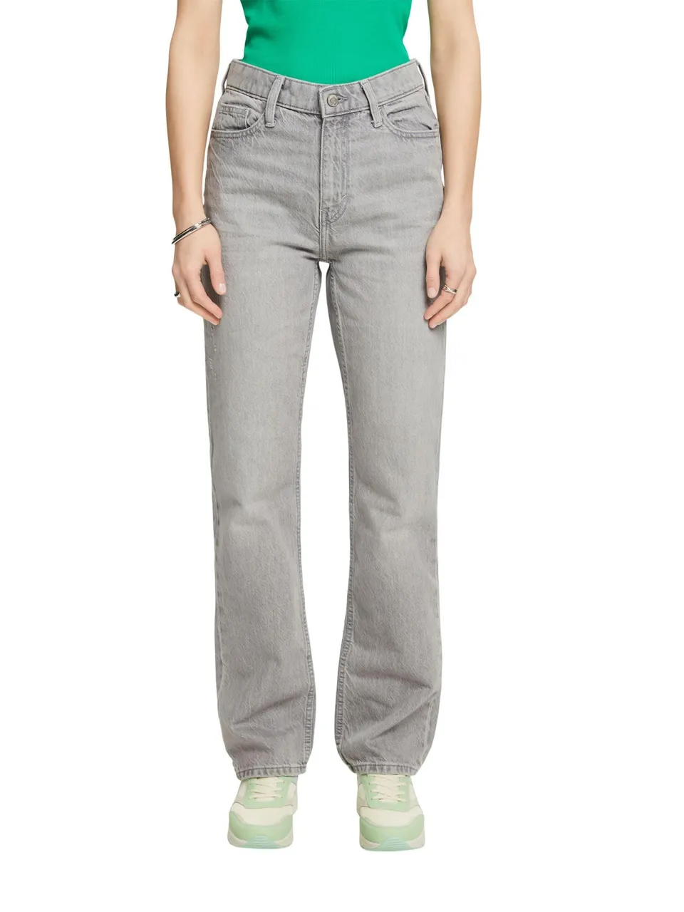 esprit-024ee1b347-damen-jeans-stretch-denim-mit-klassischer-five-pocket-passform image 1