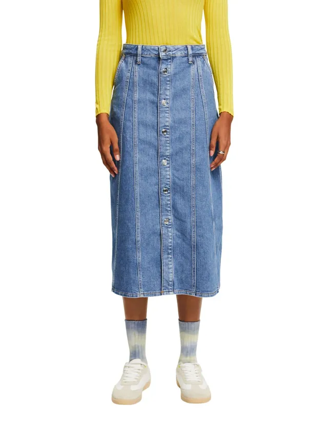 esprit-034ee1d322-damen-rock-1er-pack-femininer-alltagsrock-mit-california-style image 1