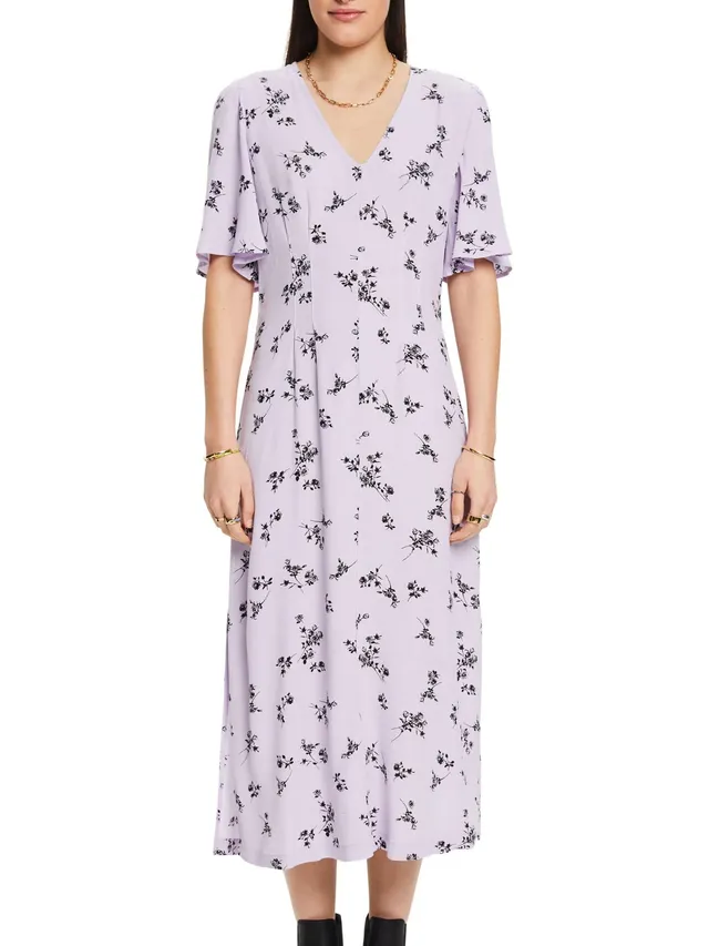 esprit-kleid-024ee1e344-damen-kleid-l-ssige-passform-f-llt-gro-aus image 1