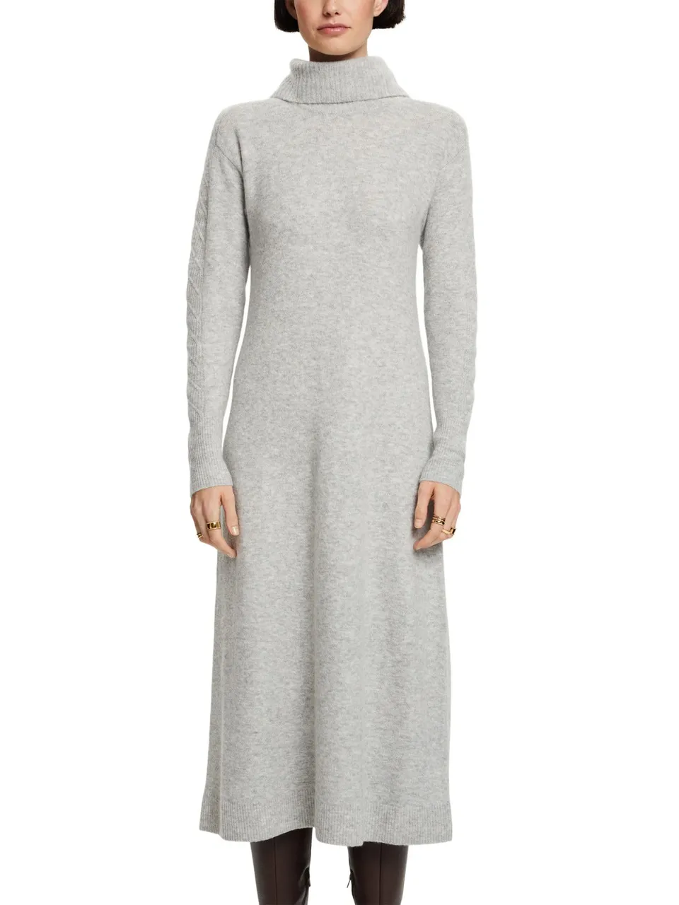 esprit-103ee1e303-damen-kleid-blickdichter-stoff-mit-komfortablem-schnitt-f-r-al image 1