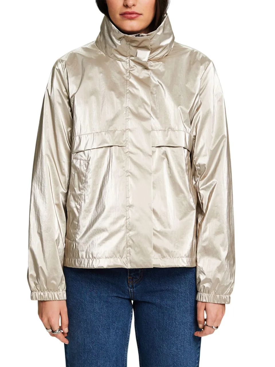 esprit-damen-jacke-vielseitige-markenjacke-mit-hochwertiger-verarbeitung-und-all image 1