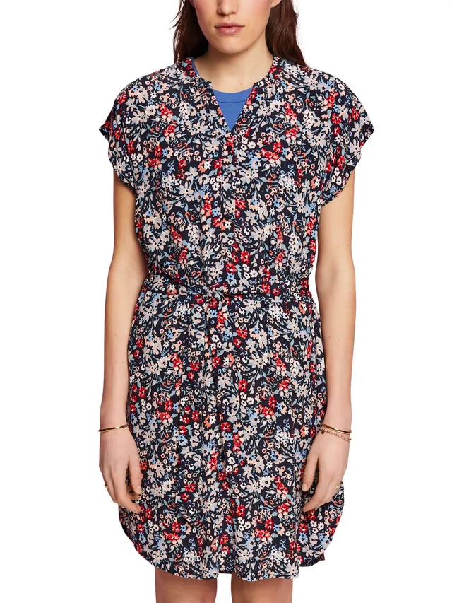 esprit-043ee1e303-damen-kleid-feminines-strandkleid-mit-entspannter-kalifornien- image 1