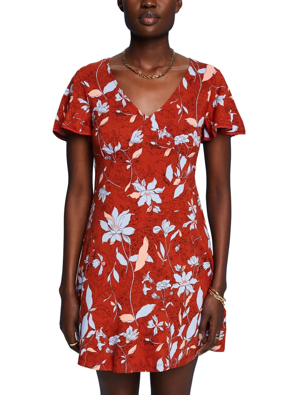 esprit-043ee1e323-damen-kleid-schmeichelhaftes-esprit-kleid-mit-regul-rer-passfo image 1
