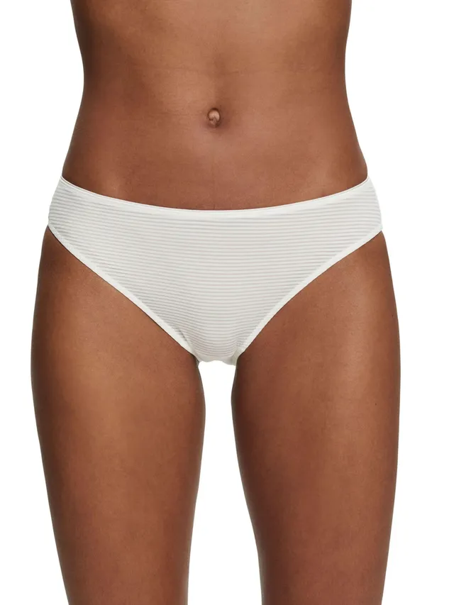 esprit-jaquard-stripe-rcs-brief-slip-damenslip-mit-jacquard-streifenmuster-recyc image 1