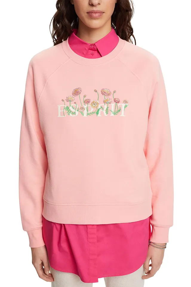 esprit-023ee1j306-damen-sweatshirt-weiches-casual-sweatshirt-mit-kalifornien-loo image 1