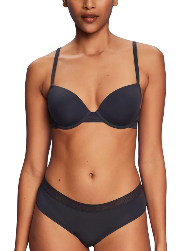 esprit-modal-w-logo-elastic-classic-padded-damen-gepolsterter-bh-aus-modal-mit-e image 1