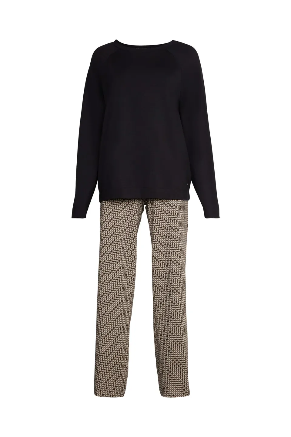 esprit-damen-pyjamaset-zweiteiliges-schlafanzug-set-aus-weichem-material image 1