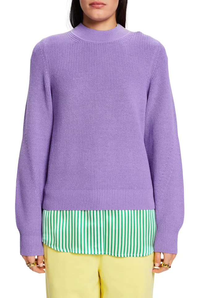 esprit-103ee1i342-damen-pullover-weicher-strickpullover-mit-klassischer-passform image 1