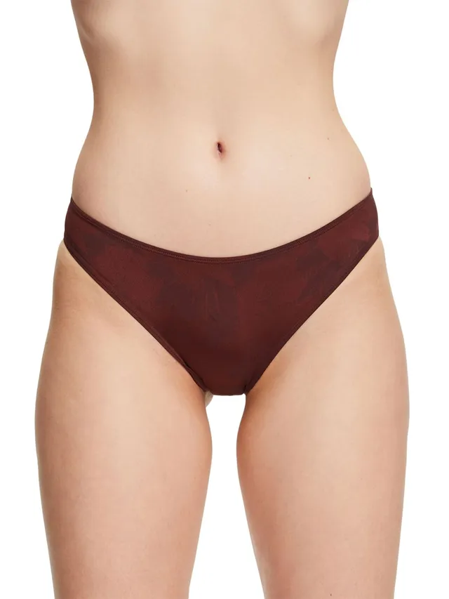 esprit-damen-big-flower-deluster-slip-bequemer-unterzieh-slip-mit-blumenmuster image 1