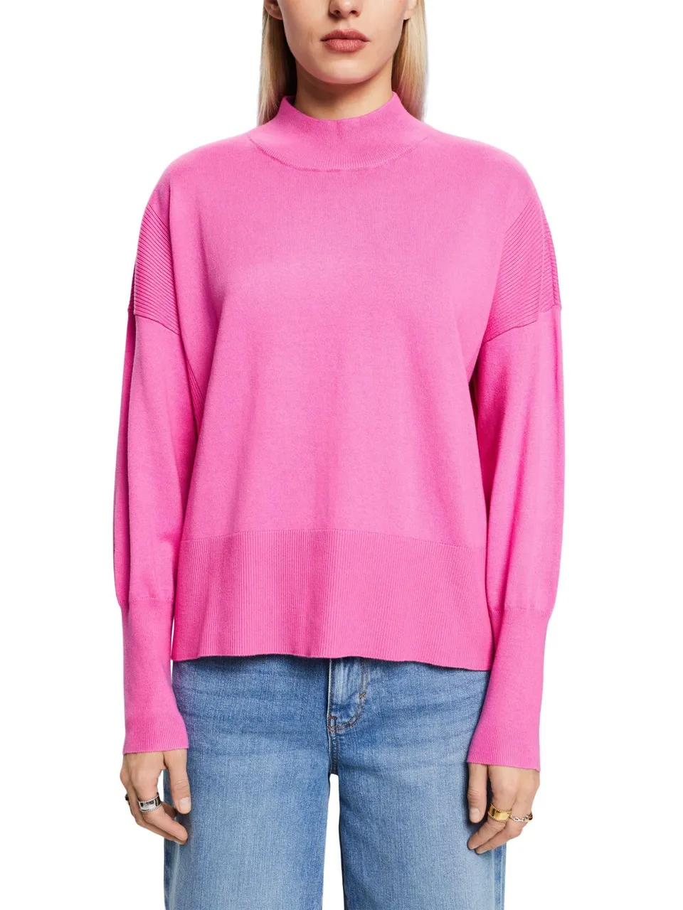 esprit-103ee1i301-damen-pullover-bequemer-strickpullover-mit-einfacher-pflege image 1