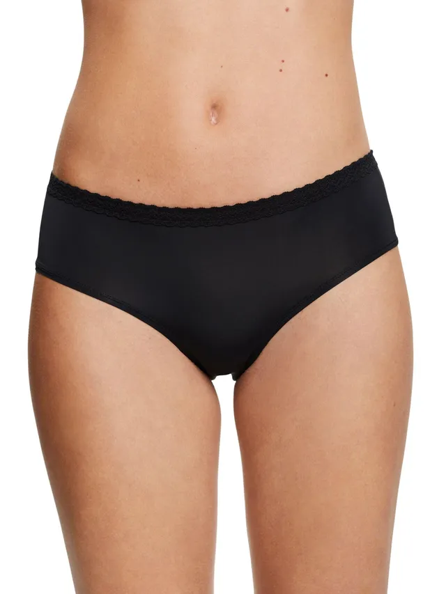 esprit-damen-micro-laceband-shorts-hipster-spitzen-detail-slips-aus-recycelter-r image 1