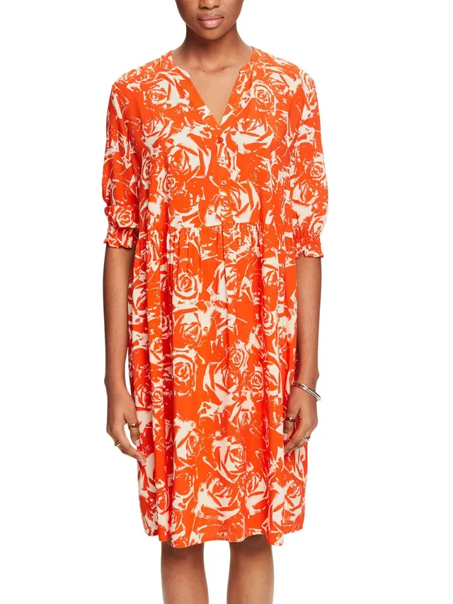 esprit-034ee1e374-kleid-damen-sommerkleid-mit-l-ssiger-kalifornien-passform image 1