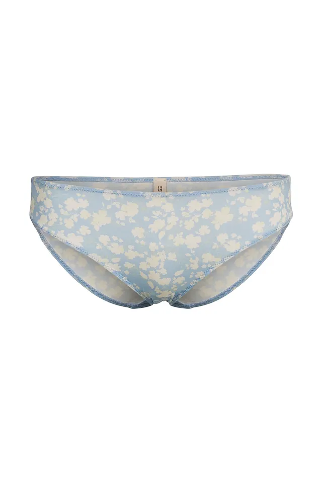 esprit-micro-w-logoprint-rcs-mid-waist-brief-damen-taillenslip-bequemer-logoslip image 1