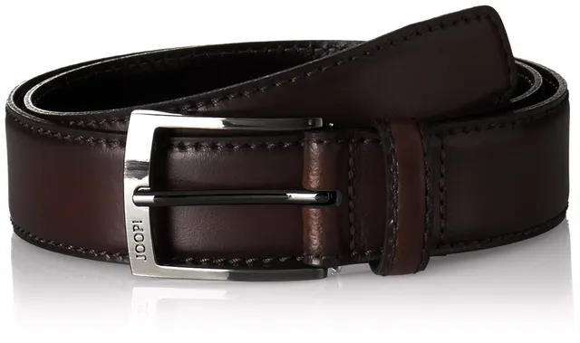 joop-g-rtel-7101-3-5-cm-breiter-rindsleder-g-rtel-in-dunkelbraun-w100 image 1