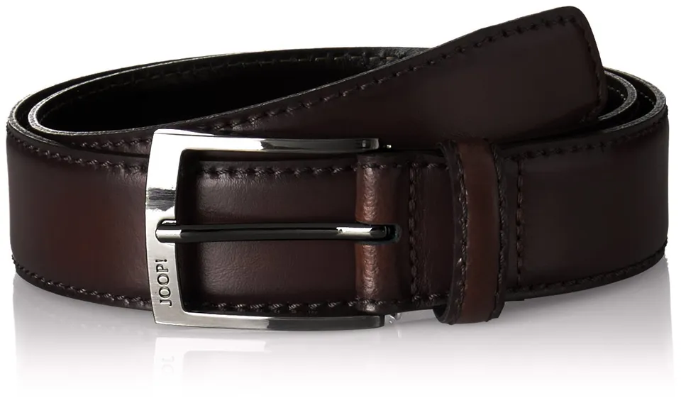joop-g-rtel-7101-3-5-cm-breiter-rindsleder-g-rtel-in-dunkelbraun-w100 image 1