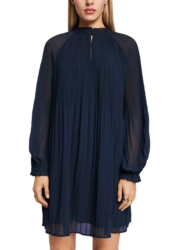 esprit-083eo1e314-damen-kleid-elegantes-kleid-mit-entspannter-esprit-passform image 1