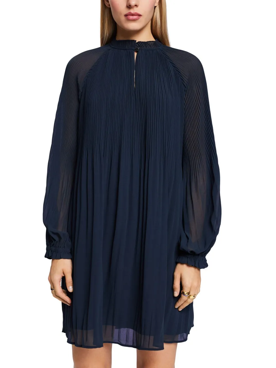 esprit-083eo1e314-damen-kleid-elegantes-kleid-mit-entspannter-esprit-passform image 1
