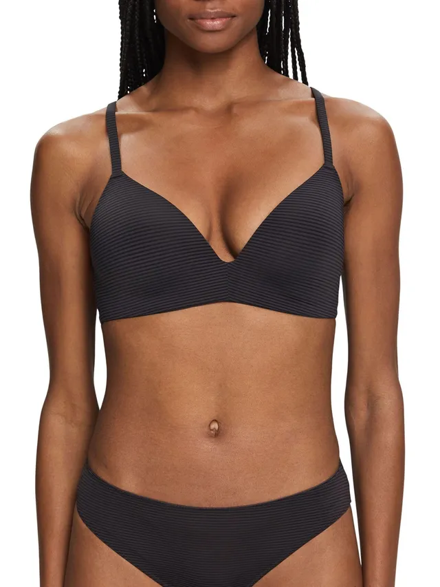 esprit-jaquard-stripe-rcs-wirl-pad-damen-gepolsterter-bh-jacquard-streifen-desig image 1