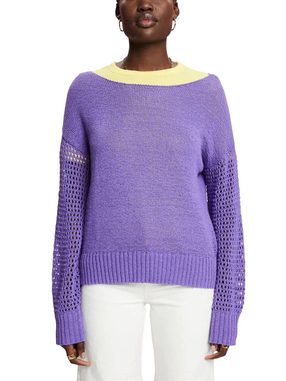 esprit-033ee1i304-damen-pullover-strickpullover-mit-regul-rer-passform-im-sale image 1