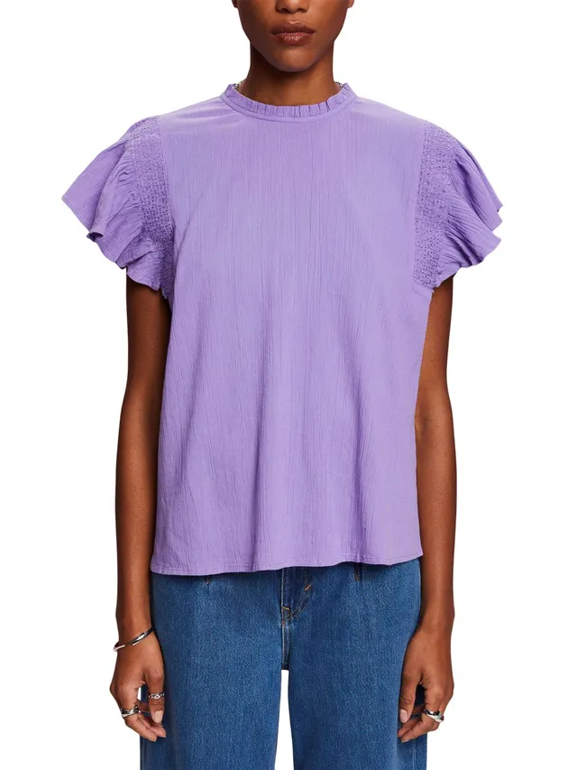 esprit-033cc1f305-damen-bluse-klassische-langarm-bluse-aus-hochwertiger-baumwoll image 1