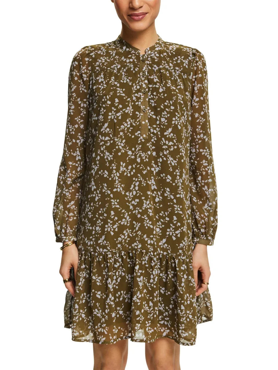 esprit-damen-kleid-994ee1e304-kleid-mit-gr-engetreuer-passform image 1