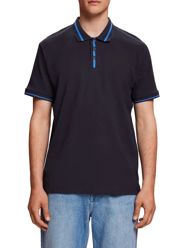 esprit-043ee2k322-herren-polohemd-poloshirt-in-400-navy-gr-e-xs image 1