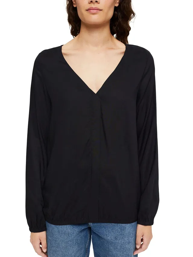 esprit-damen-bluse-elegante-bluse-aus-hochwertiger-qualit-t-im-kalifornischen-ca image 1