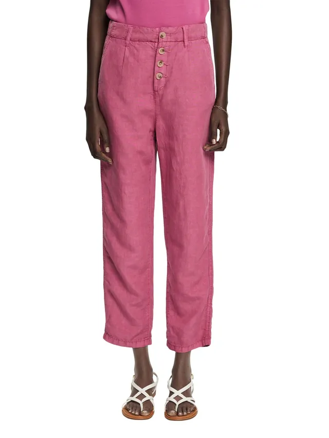 esprit-042ee1b310-damen-hose-leichter-alltagsschnitt-mit-sparpreis image 1
