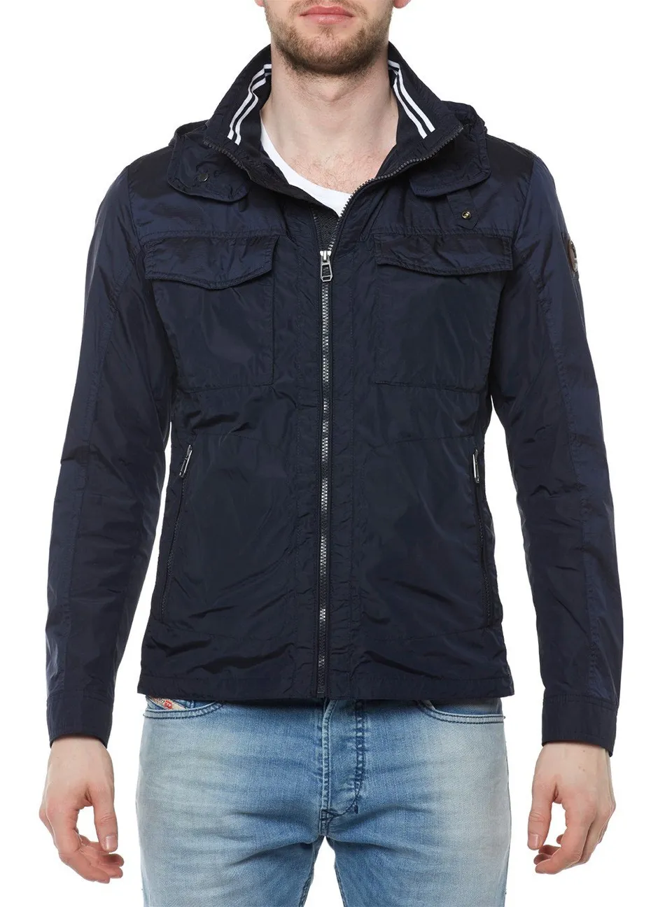 joop-jacke-mhicon-lewis-herren-langarmjacke-mit-abnehmbarer-kapuze-blau-gr-e-50 image 1