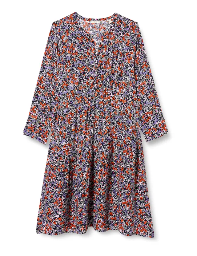 esprit-023ee1e321-damen-kleid-feminines-kleid-mit-komfortabler-passform-und-styl image 1