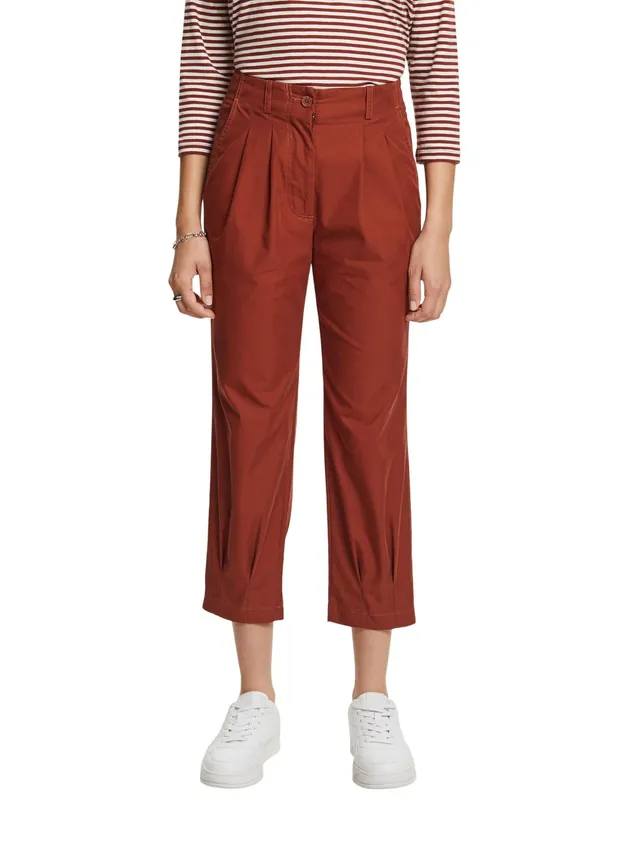 esprit-083ee1b348-damen-hose-bequeme-stoffhose-der-serie-083ee1b348-mit-gr-enger image 1