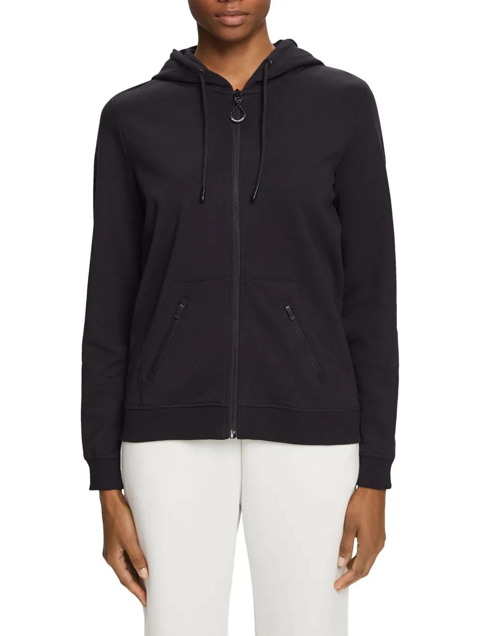esprit-damen-sus-sweat-cardi-kapuzenpullover-hoodie-cardigan-zum-relaxen-und-sty image 1