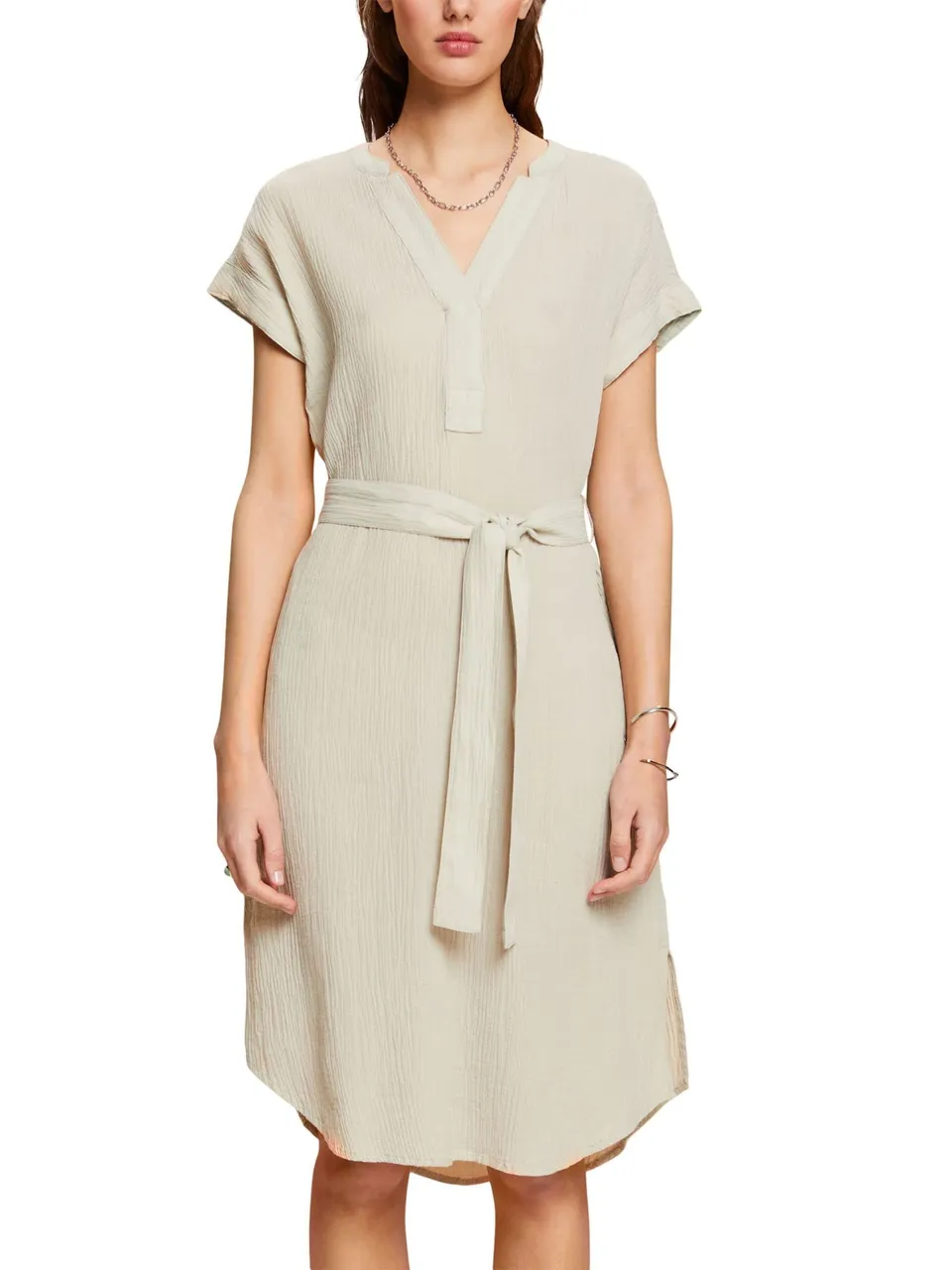 esprit-033ee1e304-damen-kleid-vielseitiges-casual-kleid-mit-kalifornischem-espri image 1