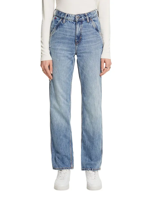 esprit-083ee1b355-damen-jeans-klassische-5-pocket-jeans-mit-bequemer-passform image 1