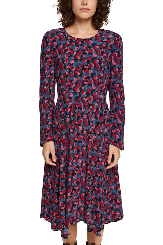 esprit-122ee1e308-damen-kleid-elegantes-sommerkleid-aus-der-esprit-kollektion image 1