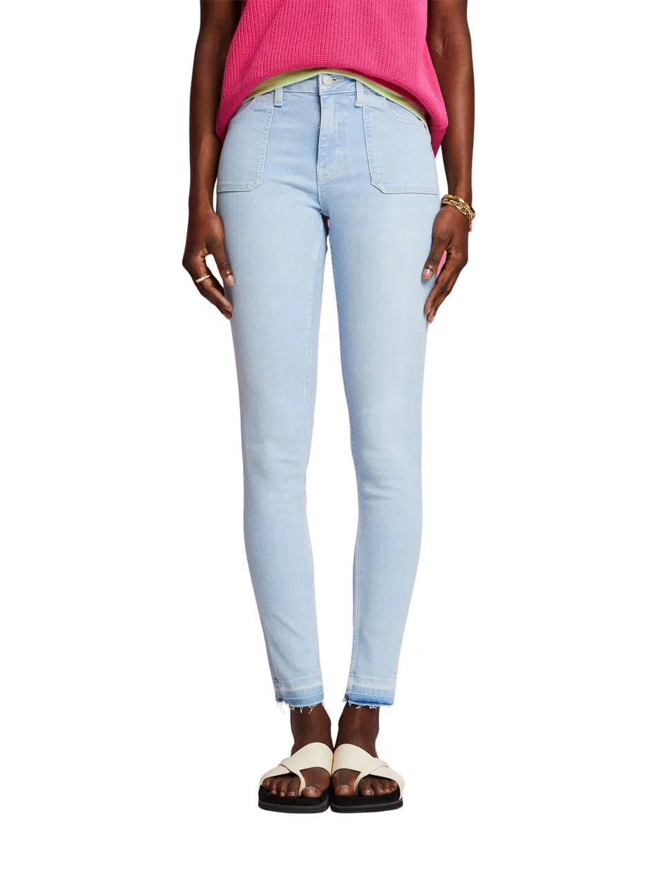 esprit-033ee1b309-damen-jeans-klassische-five-pocket-jeans-mit-kalifornischem-ca image 1