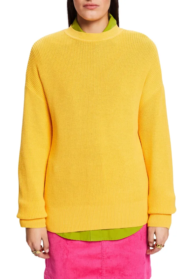 esprit-103ee1i343-damen-pullover-klassischer-strick-mit-regul-rer-rmell-nge image 1