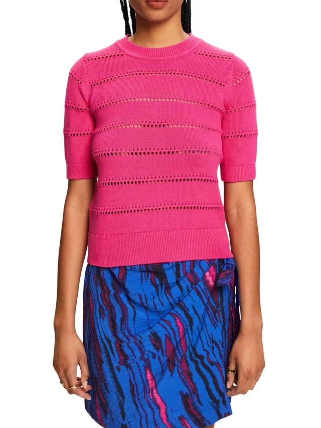 esprit-044ee1i319-damen-pullover-1er-pack-weicher-strickpullover-mit-normaler-pa image 1