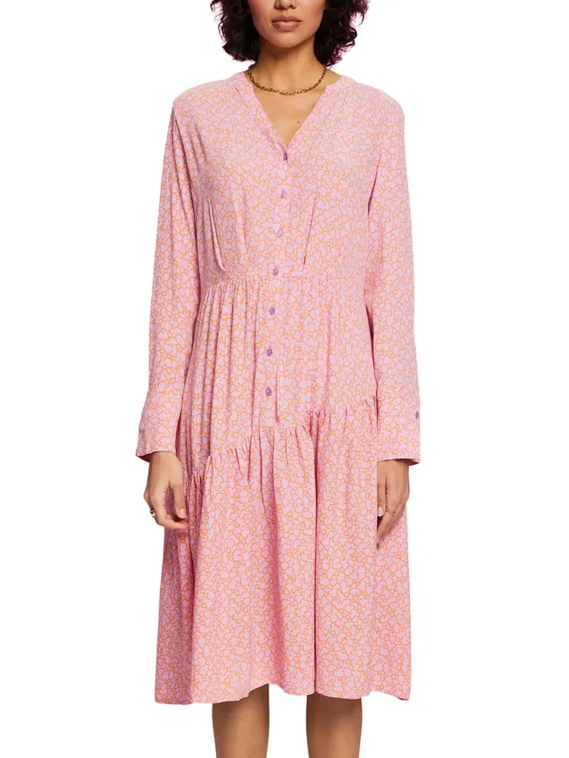 esprit-023ee1e315-damen-kleid-elegantes-sommerkleid-mit-vielseitiger-kombinierba image 1