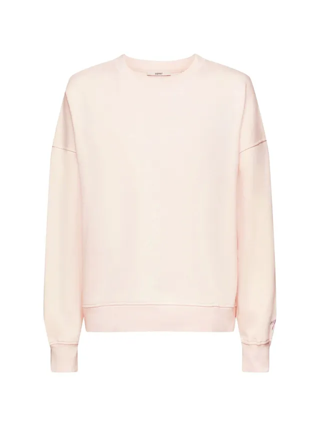 esprit-993ee1j307-sweatshirt-f-r-damen-pastel-pink-pullover-mit-bequemer-passfor image 1