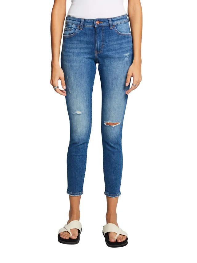 esprit-023cc1b311-damen-jeans-klassische-5-pocket-jeans-mit-bequemer-passform image 1