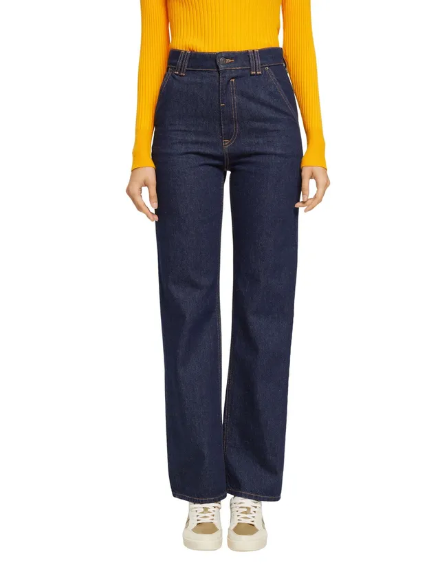 esprit-damen-jeans-082ee1b313-klassische-5-pocket-jeans-mit-formstabilem-denim image 1